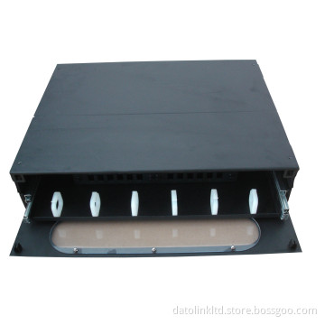 ODF Slidable Rack Mount Type Patch Panel 24 Cores